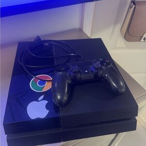 Sony Black PS4 Console Sleek Design